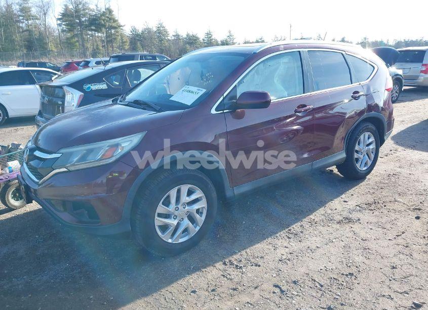 Photo 2 of 2015 Honda Cr-v EX-L (VIN 2HKRM4H78FH616612)