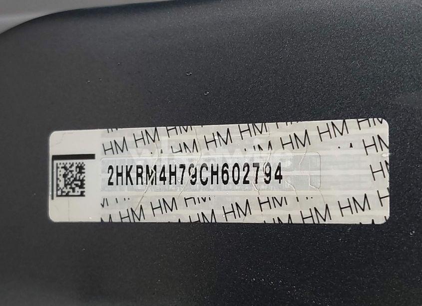 Photo 9 of 2012 Honda Cr-v EX-L (VIN 2HKRM4H79CH602794)