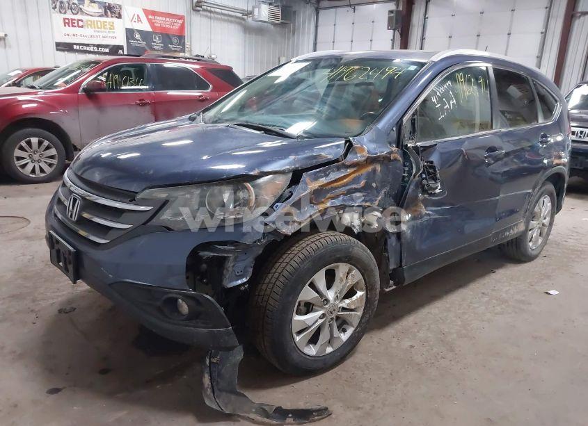 Photo 2 of 2013 Honda Cr-v EX-L (VIN 2HKRM4H79DH626546)