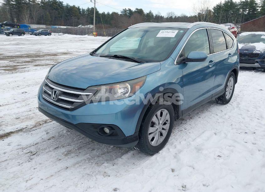 Photo 2 of 2014 Honda Cr-v EX-L (VIN 2HKRM4H79EH604340)