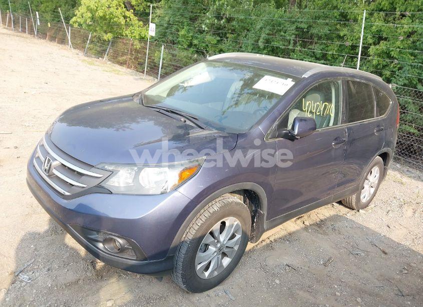 Photo 2 of 2014 Honda Cr-v EX-L (VIN 2HKRM4H79EH617444)