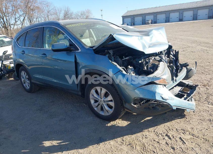 2014 Honda Cr-v EX-L (VIN 2HKRM4H79EH667048) main photo