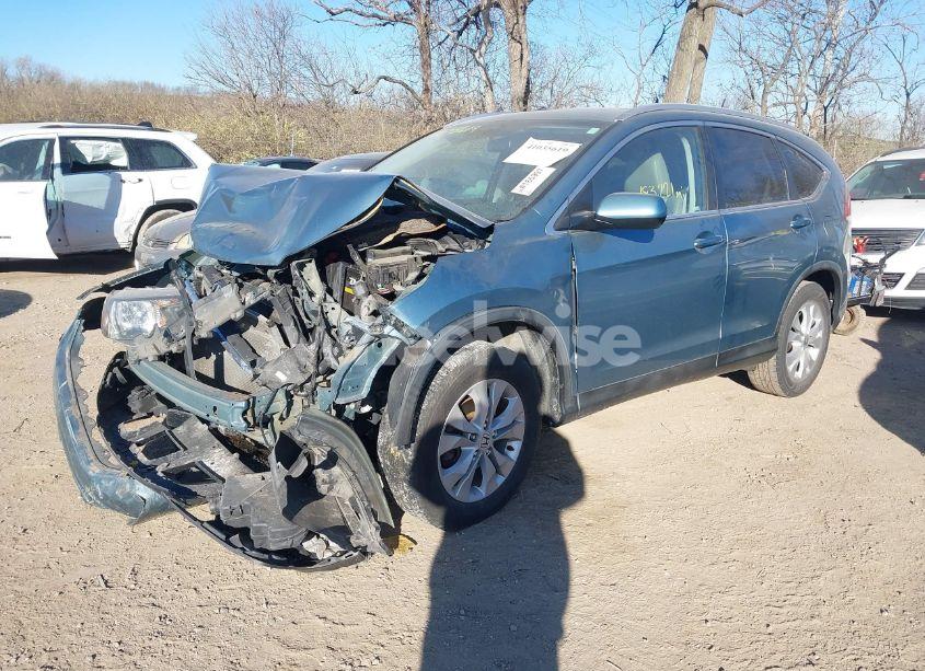 Photo 2 of 2014 Honda Cr-v EX-L (VIN 2HKRM4H79EH667048)