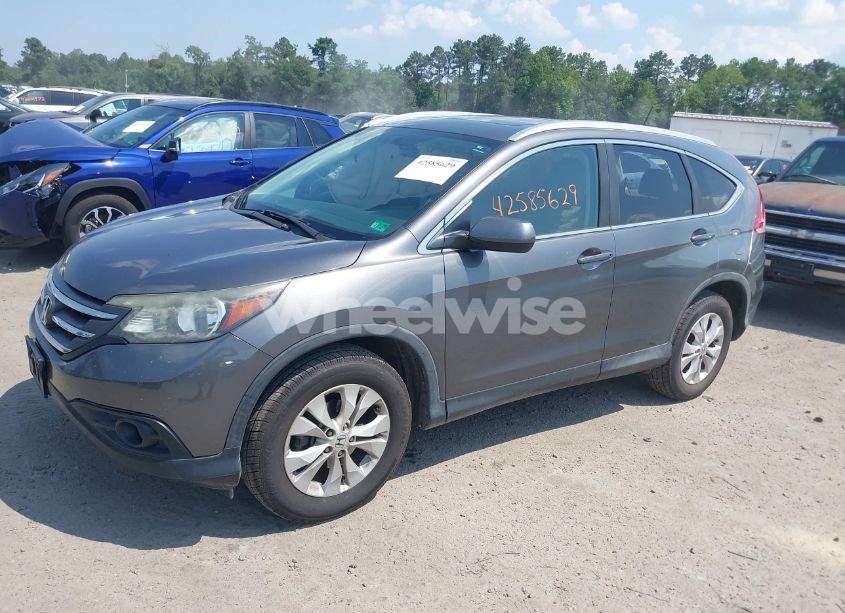Photo 2 of 2014 Honda Cr-v EX-L (VIN 2HKRM4H79EH667907)