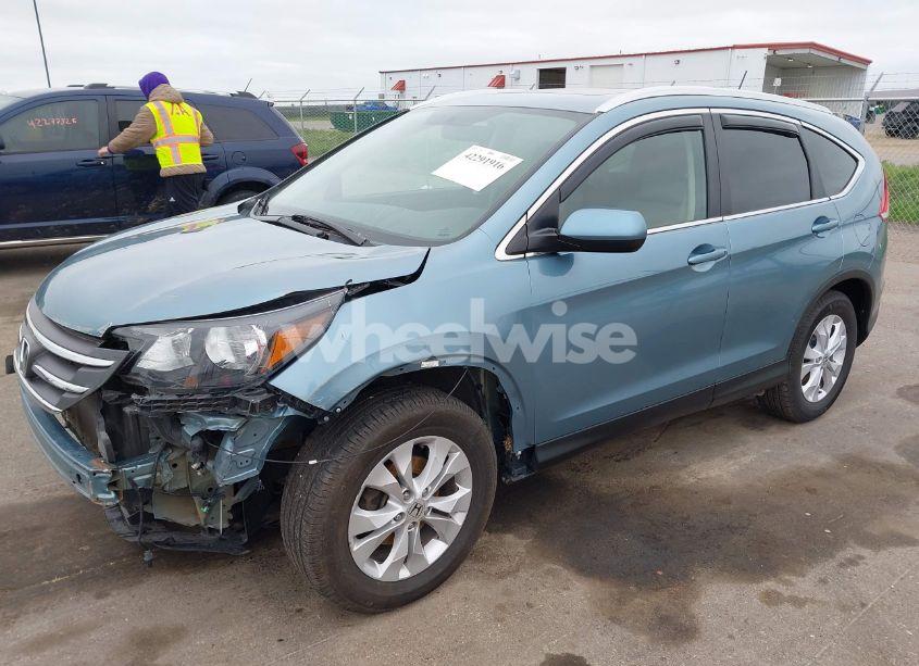 Photo 2 of 2014 Honda Cr-v EX-L (VIN 2HKRM4H79EH703210)