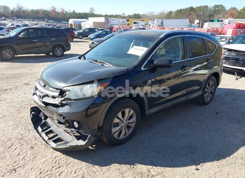 Photo 2 of 2014 Honda Cr-v EX-L (VIN 2HKRM4H79EH705197)