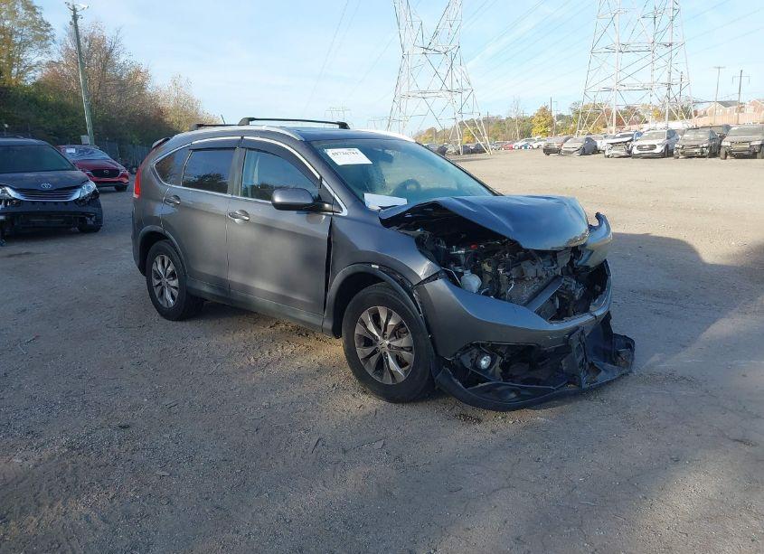 2013 Honda Cr-v EX-L (VIN 2HKRM4H7XDH609531) main photo