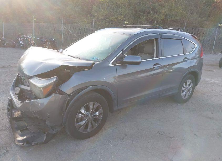 Photo 2 of 2013 Honda Cr-v EX-L (VIN 2HKRM4H7XDH609531)