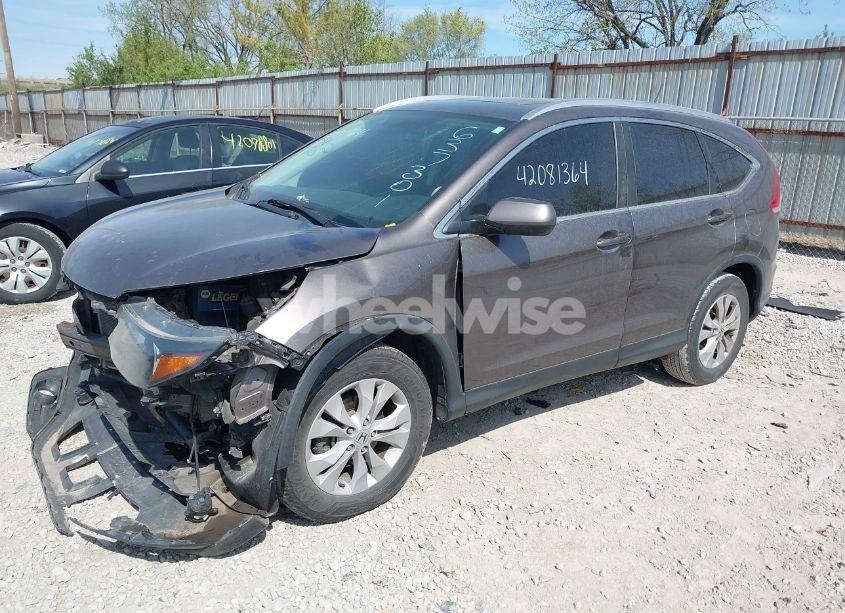 Photo 2 of 2014 Honda Cr-v EX-L (VIN 2HKRM4H7XEH637301)