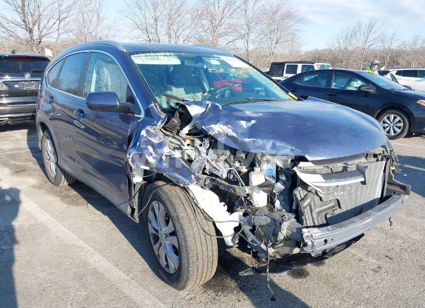 2014 Honda Cr-v EX-L (VIN 2HKRM4H7XEH640571) main photo