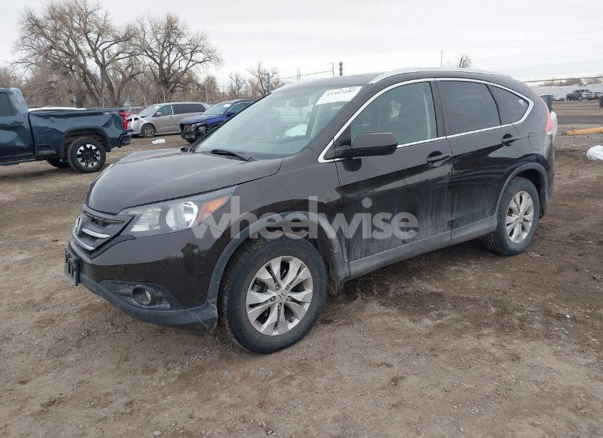 Photo 2 of 2014 Honda Cr-v EX-L (VIN 2HKRM4H7XEH642000)