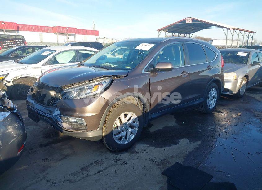 Photo 2 of 2015 Honda Cr-v EX-L (VIN 2HKRM4H7XFH610021)