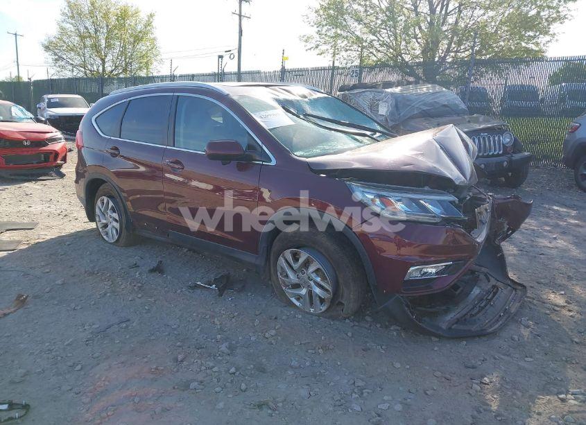 2015 Honda Cr-v EX-L (VIN 2HKRM4H7XFH655413) main photo