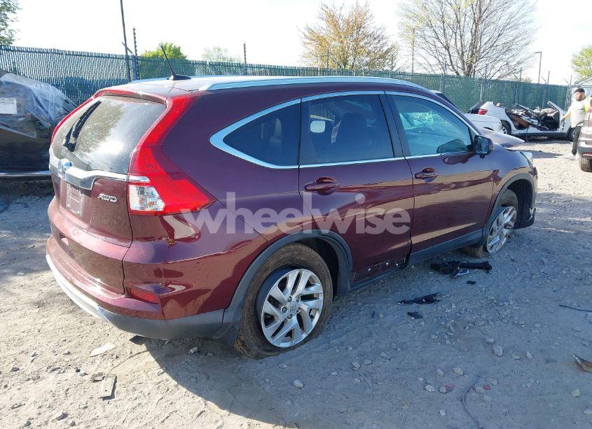 Photo 4 of 2015 Honda Cr-v EX-L (VIN 2HKRM4H7XFH655413)