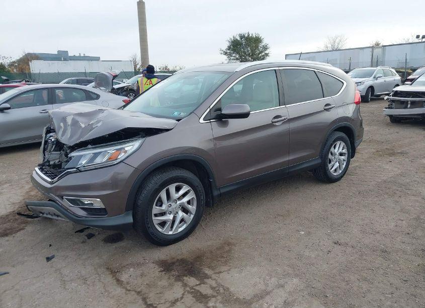 Photo 2 of 2015 Honda Cr-v EX-L (VIN 2HKRM4H7XFH691635)