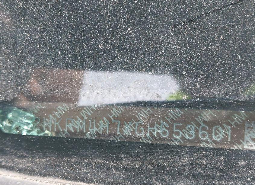 Photo 9 of 2016 Honda Cr-v EX-L (VIN 2HKRM4H7XGH653601)