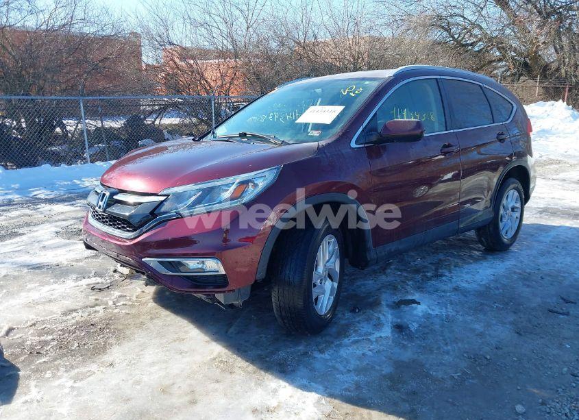 Photo 2 of 2016 Honda Cr-v EX-L (VIN 2HKRM4H7XGH678160)