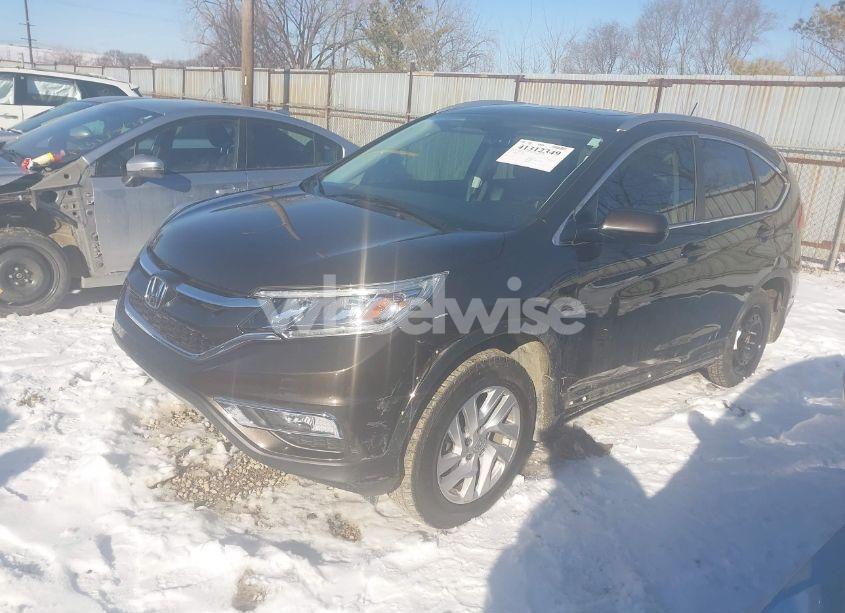Photo 2 of 2016 Honda Cr-v EX-L (VIN 2HKRM4H7XGH692947)