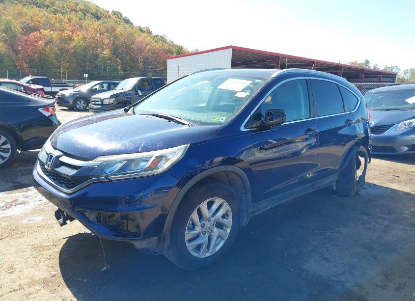Photo 2 of 2016 Honda Cr-v EX-L (VIN 2HKRM4H7XGH696416)