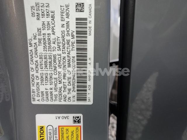 Photo 14 of 2026 HONDA CR-V EX (VIN 2HKRS3H40TH301014)