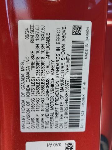 Photo 13 of 2025 HONDA CR-V EX (VIN 2HKRS3H45SH303677)