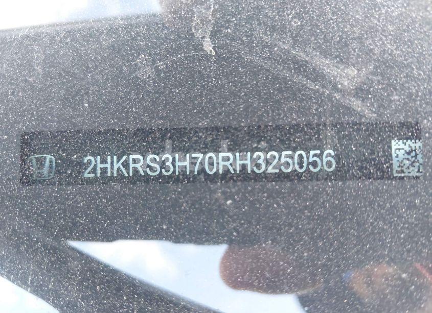 Photo 9 of 2024 Honda Cr-v EX-L (VIN 2HKRS3H70RH325056)