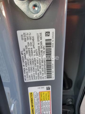 Photo 10 of 2025 HONDA CR-V EXL N/A (VIN 2HKRS3H75SH335703)