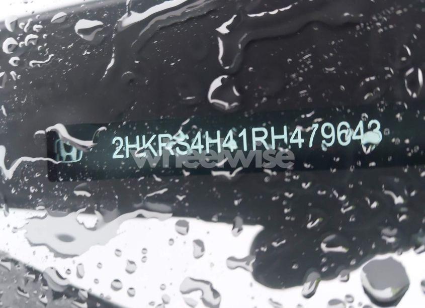 Photo 9 of 2024 Honda Cr-v EX AWD (VIN 2HKRS4H41RH479643)