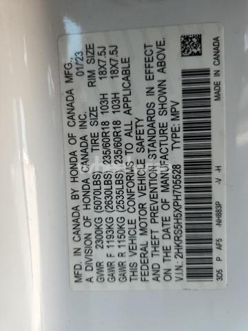 Photo 6 of 2023 HONDA CR-V SPORT (VIN 2HKRS5H5XPH705528)