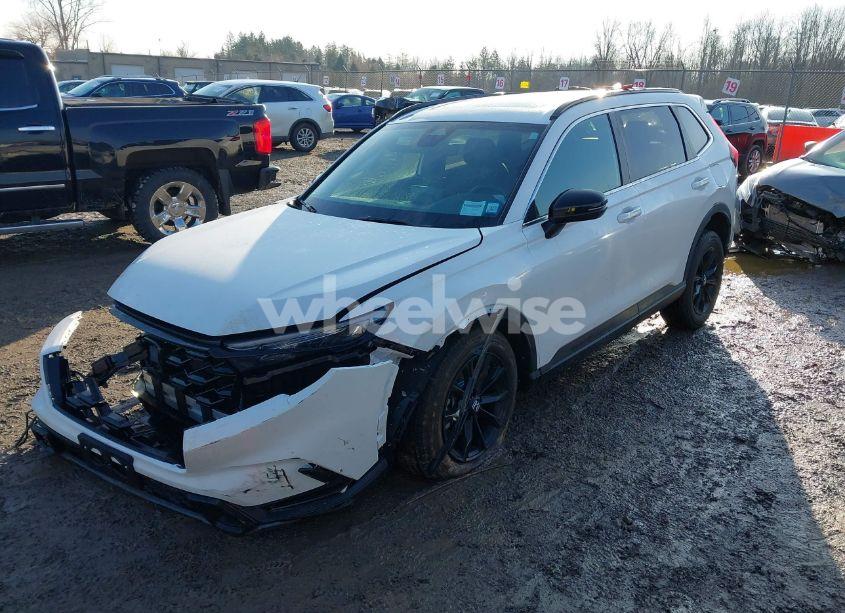 Photo 2 of 2025 Honda Cr-v HYBRID SPORT-L (VIN 2HKRS6H85SH813810)