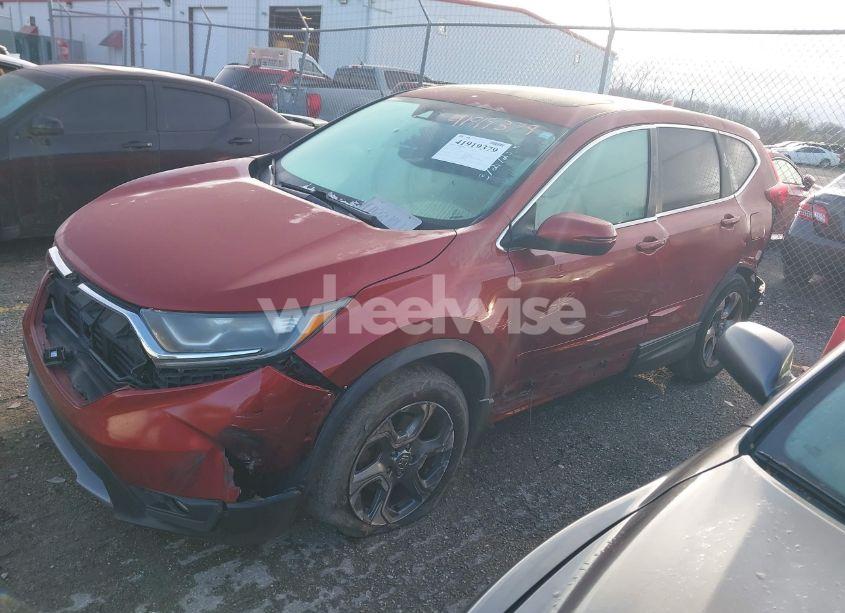 Photo 2 of 2018 Honda Cr-v EX (VIN 2HKRW1H51JH513791)