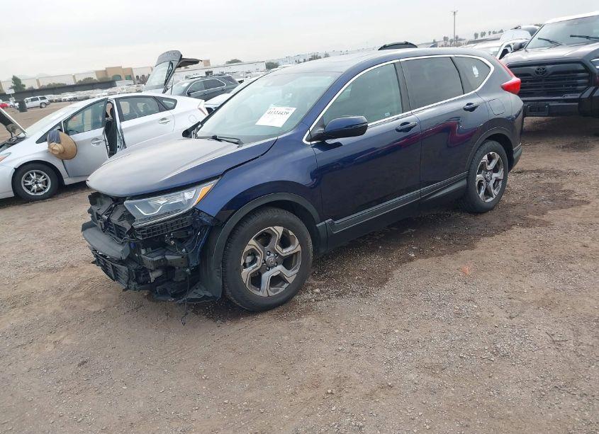 Photo 2 of 2018 Honda Cr-v EX (VIN 2HKRW1H54JH502445)