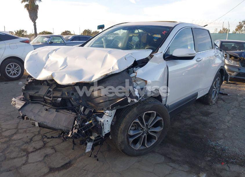 Photo 2 of 2021 Honda Cr-v 2WD EX (VIN 2HKRW1H55MH419787)