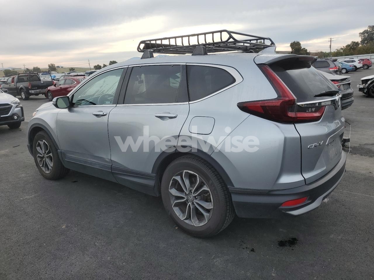 Photo 2 of 2021 HONDA CR-V EX (VIN 2HKRW1H56MH425338)