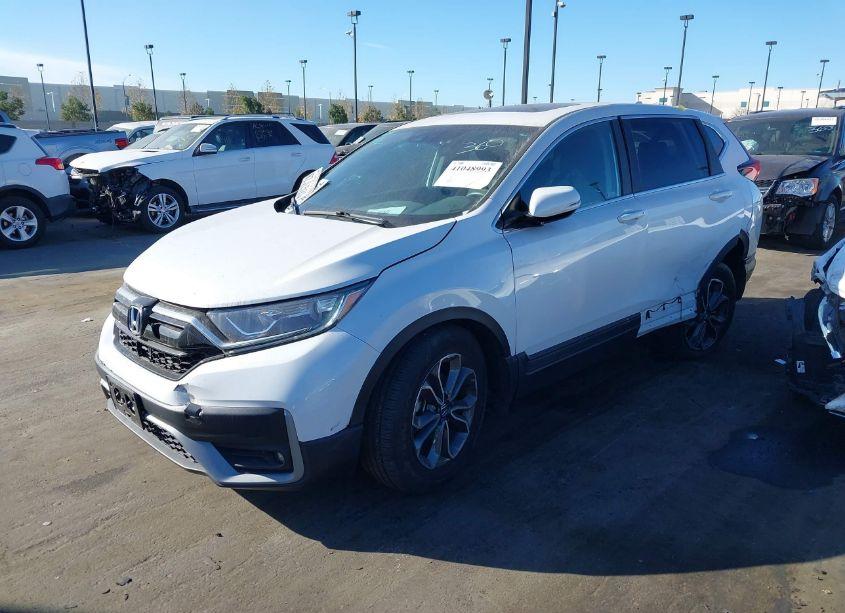 Photo 2 of 2022 Honda Cr-v 2WD EX (VIN 2HKRW1H56NH401672)
