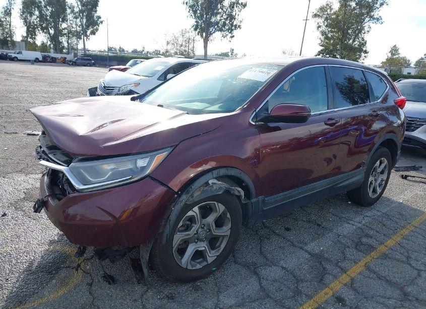 Photo 2 of 2018 Honda Cr-v EX (VIN 2HKRW1H57JH514119)
