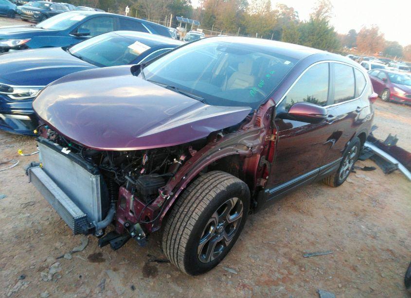 Photo 2 of 2019 Honda Cr-v EX (VIN 2HKRW1H57KH500951)