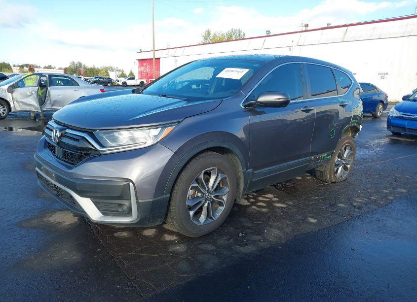 Photo 2 of 2021 Honda Cr-v 2WD EX (VIN 2HKRW1H57MH427972)