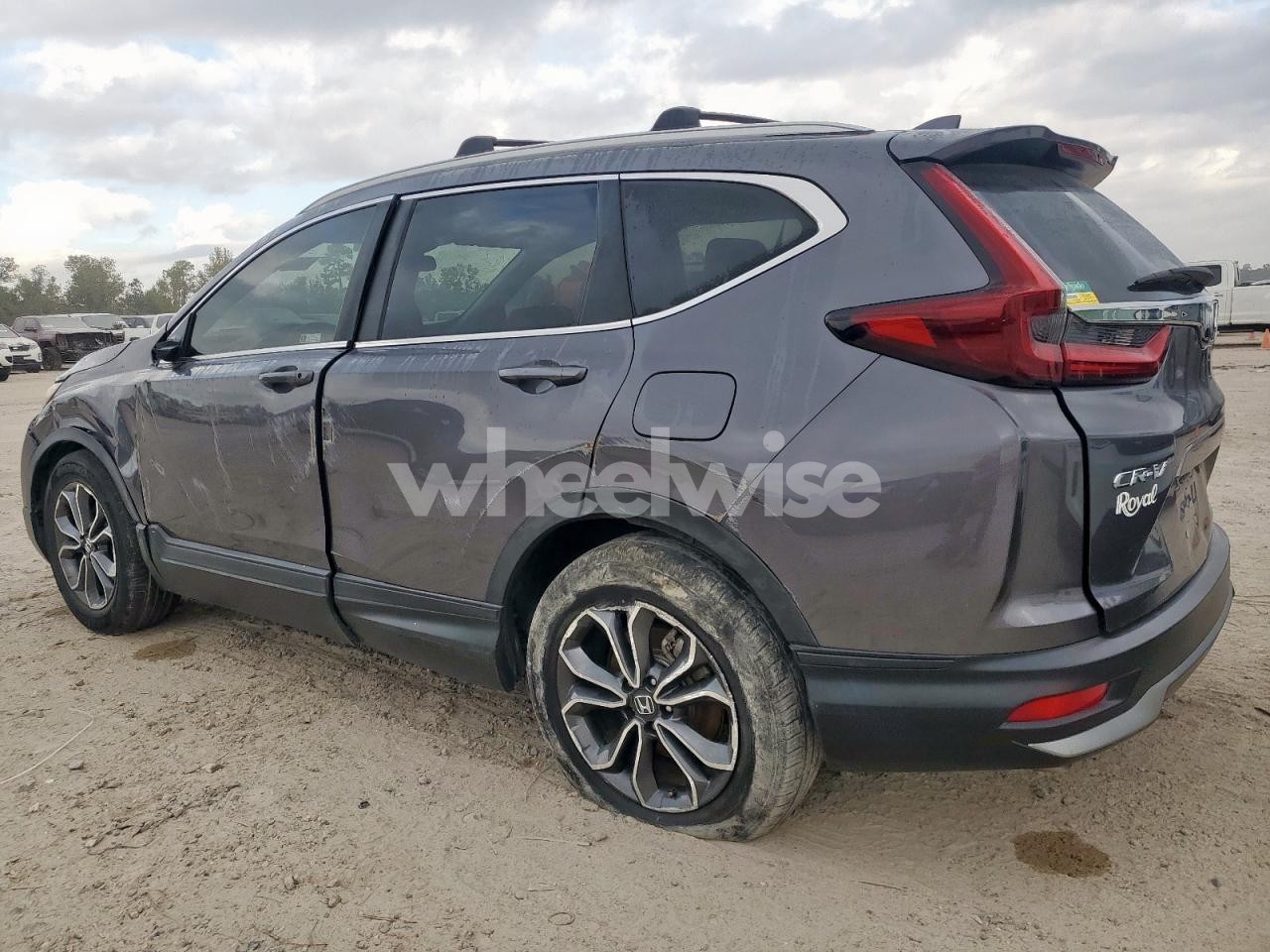Photo 2 of 2021 HONDA CR-V EX (VIN 2HKRW1H5XMH416190)
