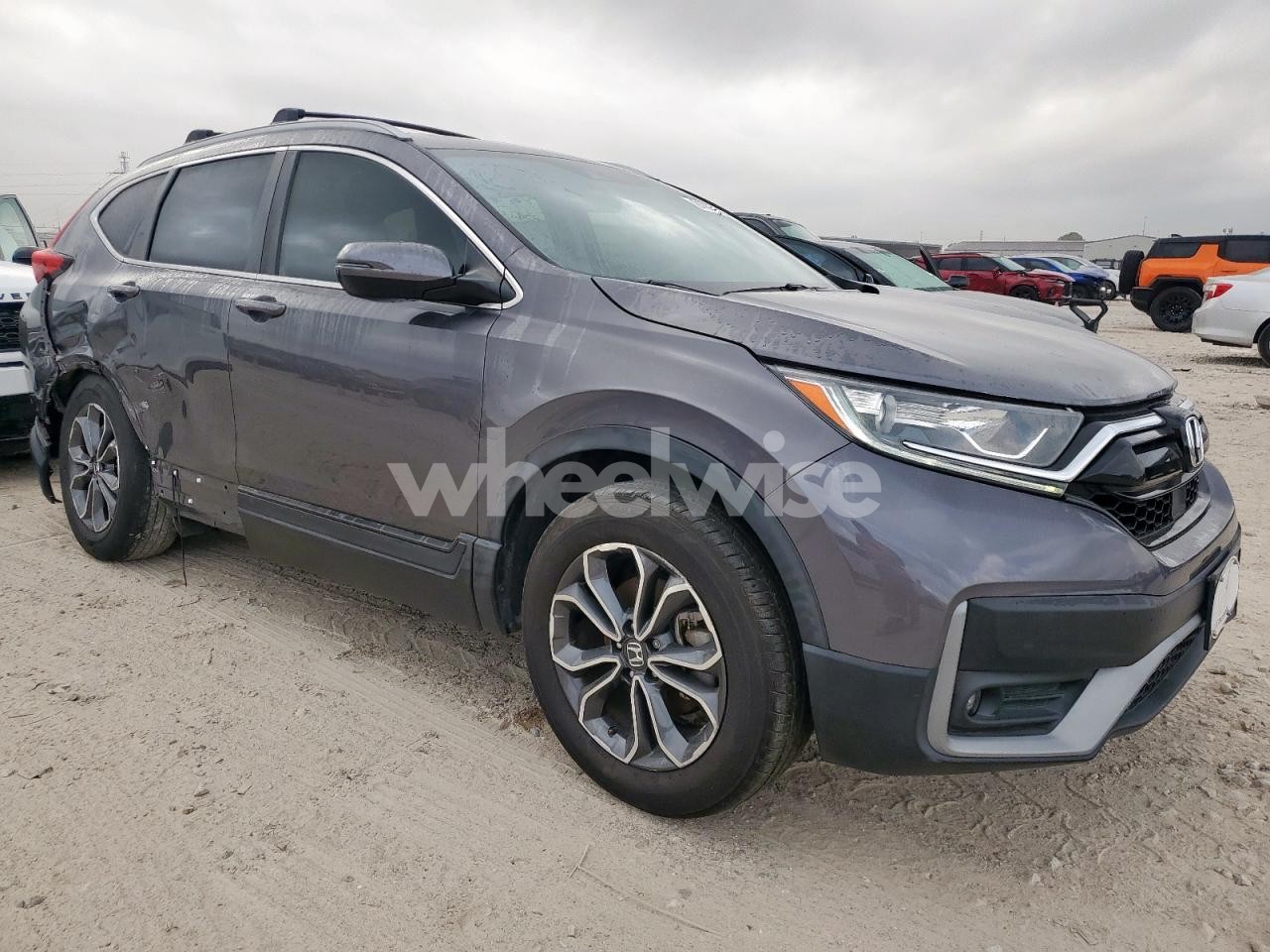 Photo 4 of 2021 HONDA CR-V EX (VIN 2HKRW1H5XMH416190)
