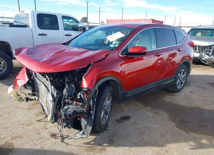 Photo 2 of 2019 Honda Cr-v EX-L (VIN 2HKRW1H84KH501792)