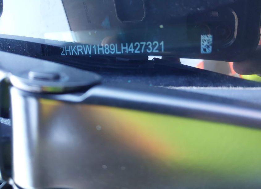 Photo 9 of 2020 Honda Cr-v 2WD EX-L (VIN 2HKRW1H89LH427321)