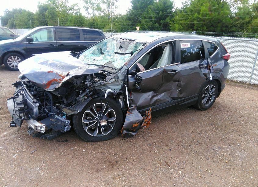 Photo 2 of 2021 Honda Cr-v 2WD EX-L (VIN 2HKRW1H89MH400105)