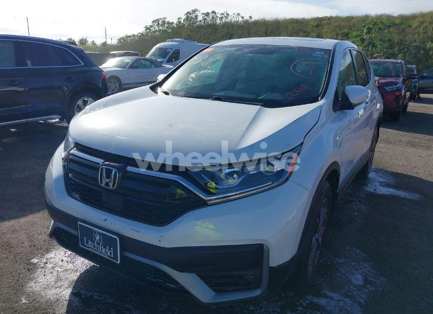 Photo 2 of 2021 Honda Cr-v 2WD EX-L (VIN 2HKRW1H89MH414392)