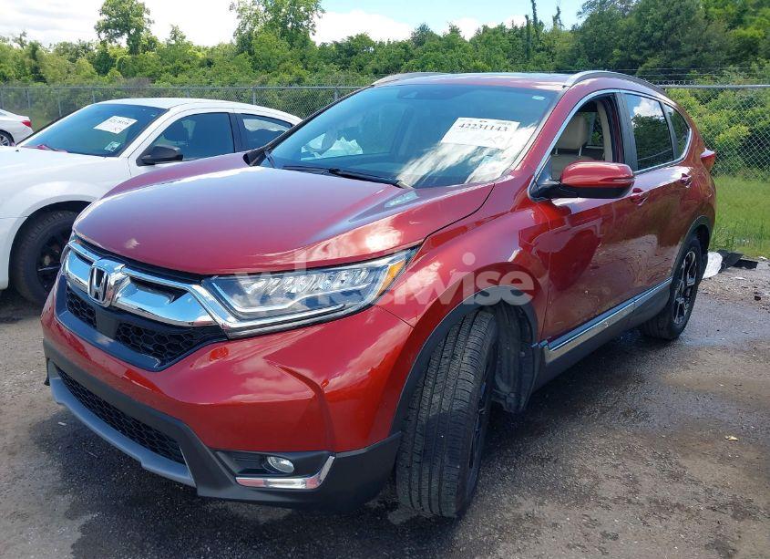 Photo 2 of 2017 Honda Cr-v TOURING (VIN 2HKRW1H99HH504835)