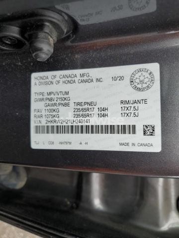 Photo 7 of 2020 HONDA CR-V LX (VIN 2HKRW2H21LH240141)