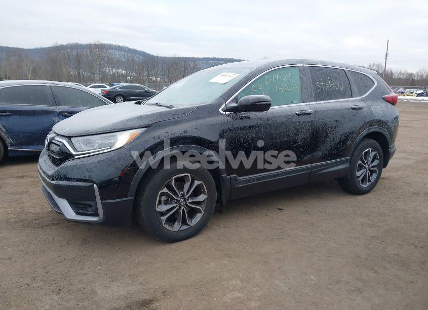 Photo 2 of 2021 Honda Cr-v AWD EX (VIN 2HKRW2H51MH633682)