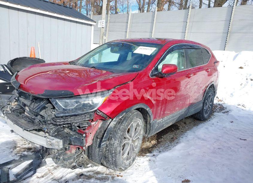 Photo 2 of 2022 Honda Cr-v AWD EX (VIN 2HKRW2H51NH619962)