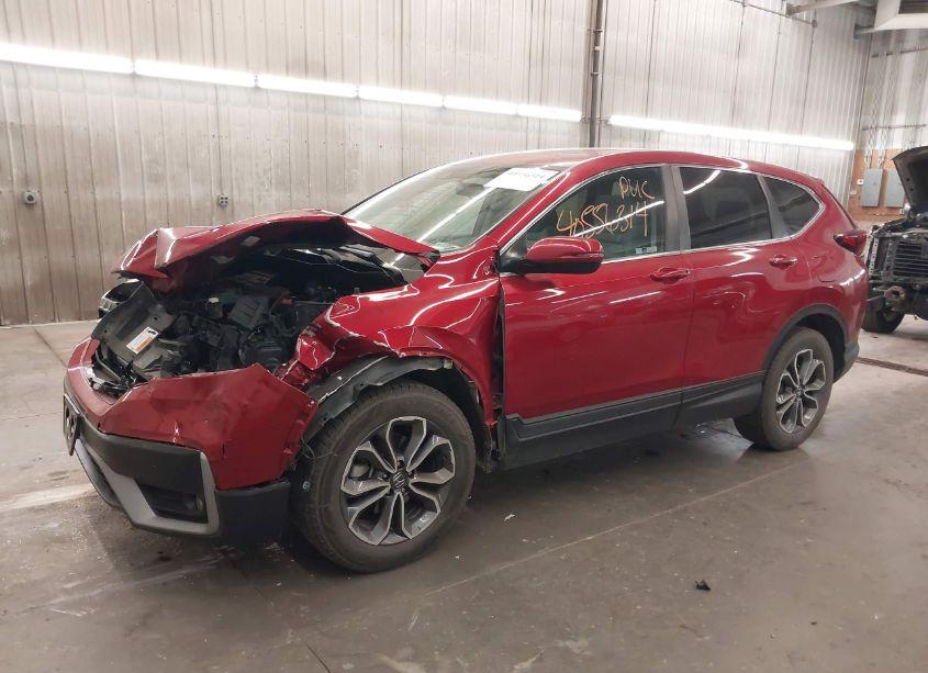 Photo 2 of 2022 Honda Cr-v AWD EX (VIN 2HKRW2H52NH606623)