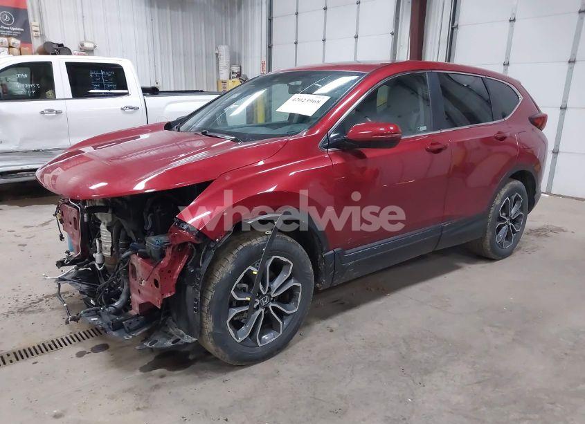Photo 2 of 2022 Honda Cr-v AWD EX (VIN 2HKRW2H53NH658567)